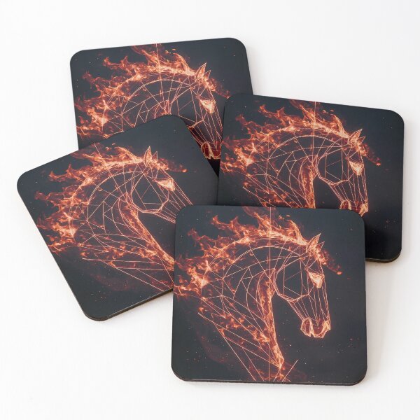 Item preview, Fire Horse Energy Art (image size 7840x11680) designed and sold by Digital-Davinci.