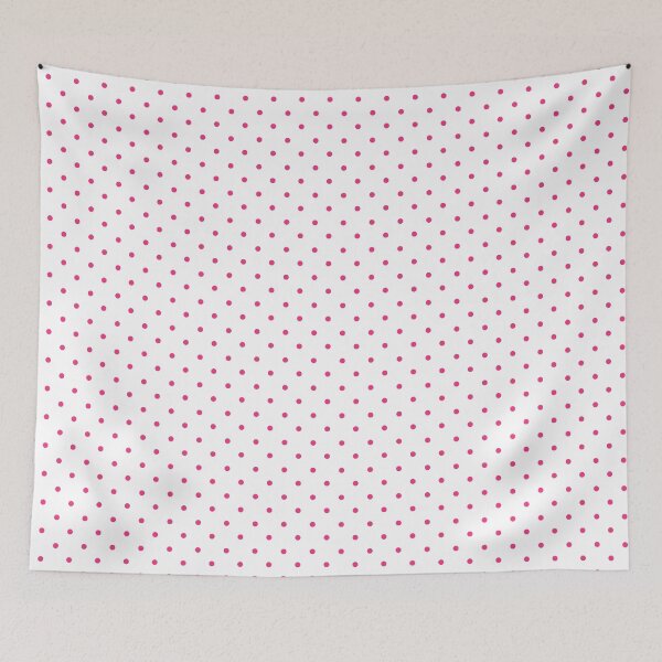 Item preview, Pink Polka Dot Pattern Scarf – Minimal Modern Design designed and sold by FestivityFinds.