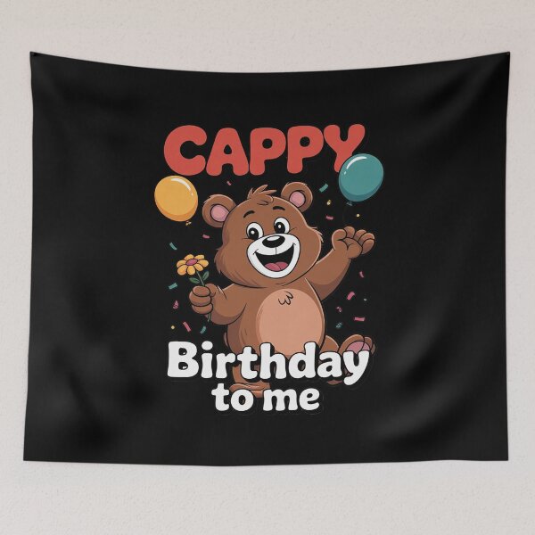 Item preview, Cappy Birthday To Me Capy Birthday23 designed and sold by MarryIsMonth.