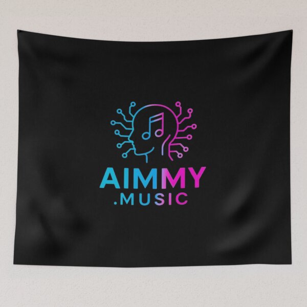 Item preview, Aimmy Futuristic Music Technology Logo designed and sold by AIMMYRADIO.