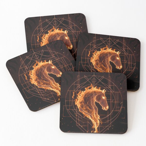 Item preview, Fire Horse Energy Art (image size 7840x11680) designed and sold by Digital-Davinci.