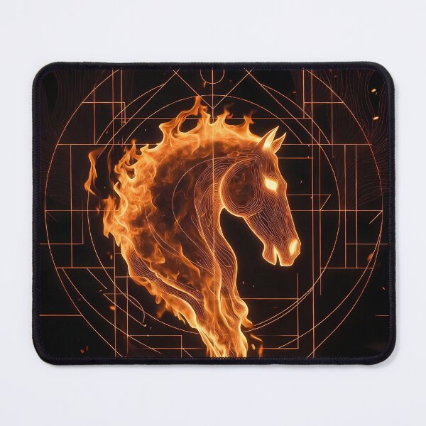 Item preview, Fire Horse Energy Art (image size 7840x11680) designed and sold by Digital-Davinci.