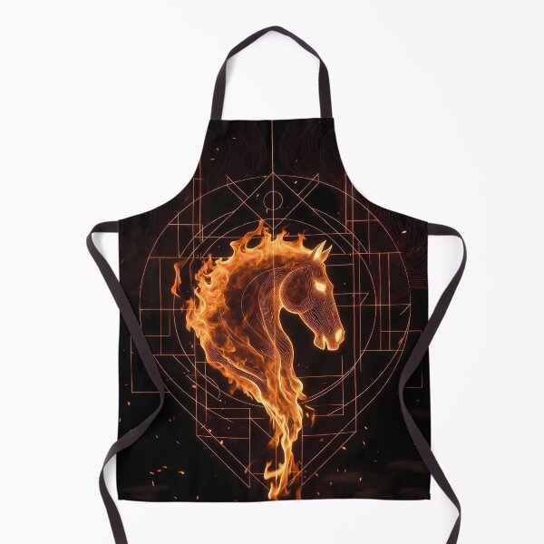 Item preview, Fire Horse Energy Art (image size 7840x11680) designed and sold by Digital-Davinci.