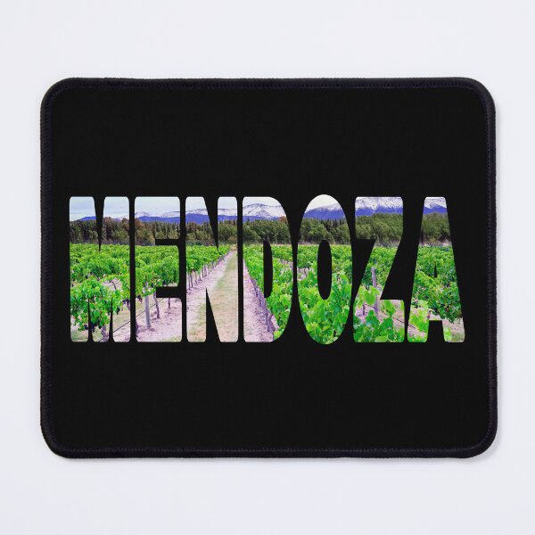 Item preview, MENDOZA - Famous Wine Region of Argentina Vines with Andes Mountains designed and sold by Adam Gormley.