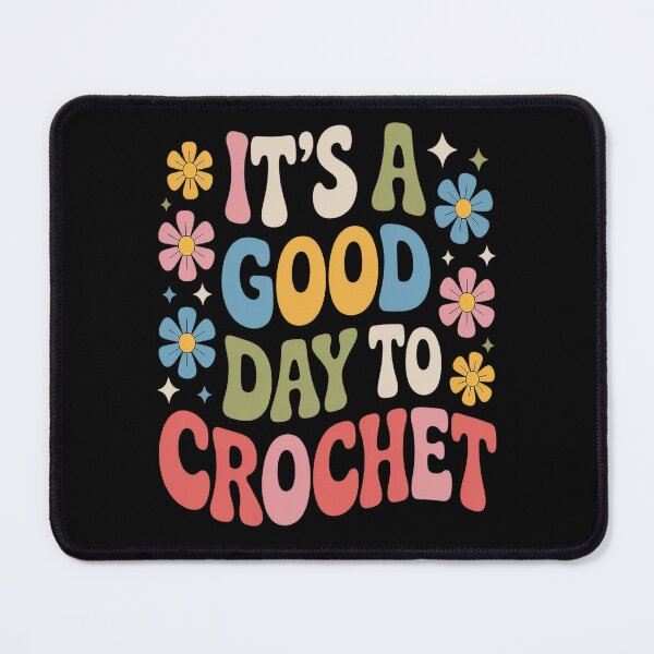 Item preview, It's Good Day To Crochet Groovy Crochet Lover designed and sold by brinbotty.