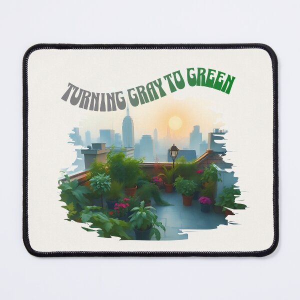Item preview, Turning Gray to Green Urban Gardening designed and sold by Sachie's Studio.