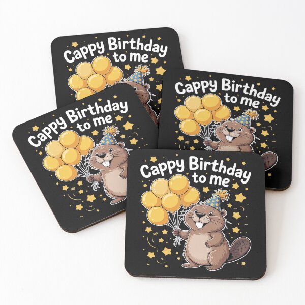 Item preview, Cappy Birthday To Me Capybara Capi Birthday Party designed and sold by MarryIsMonth.