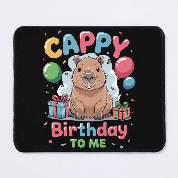 Item preview, Cappy Birthday to Me Cute Capybara Birthday Animal designed and sold by AquaKiev.