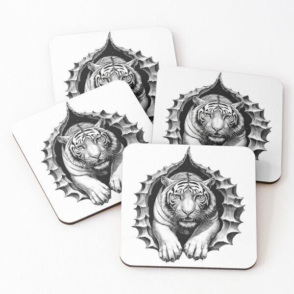 Item preview, Tiger Shattering Stone Wall 5 designed and sold by Tom-Johnson.