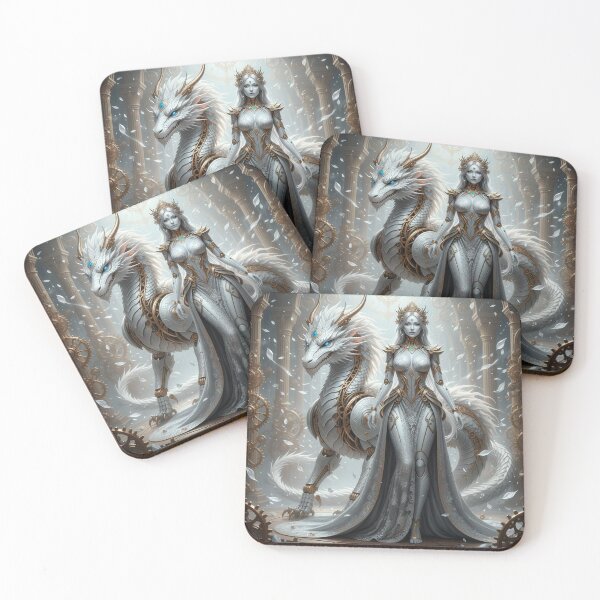 Item preview, woman and dragon designed and sold by CreativeCorez.