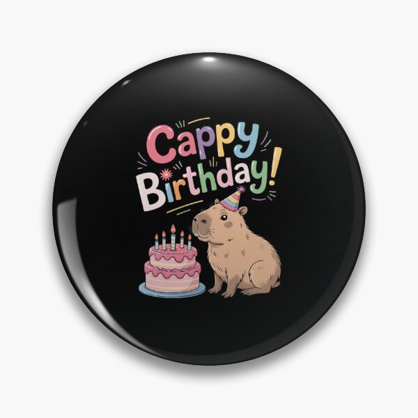 Item preview, Cappy Capy Birthday Cute Capybara Lover Kawaii Amine Kids designed and sold by AquaKiev.