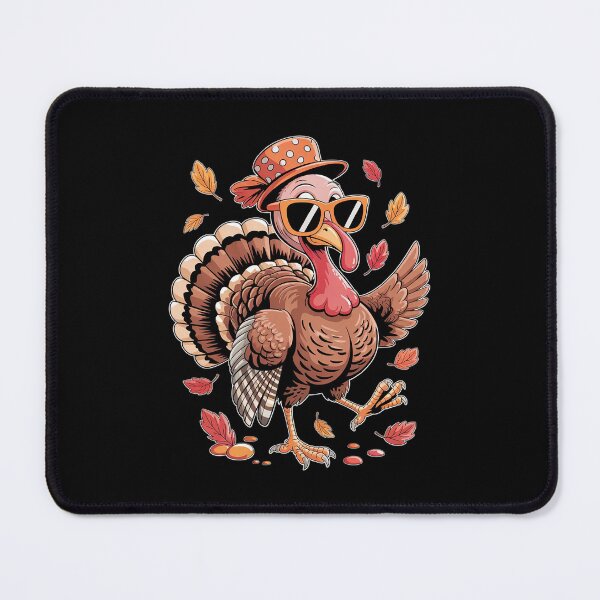 Item preview, Turkey Dancing Turkey Day Womens Fall Cute Bow Thanksgiving2 designed and sold by MythWoot.