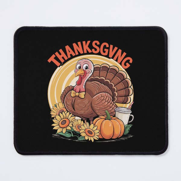 Item preview, Turkey Drinking Coffee Bow Thanksgiving Womens Turkey Day 3 designed and sold by MythWoot.