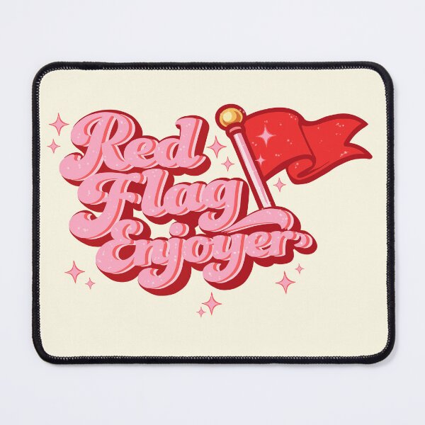 Item preview, Red Flag Enjoyer Aesthetic Otome Gamer designed and sold by TokimekiCo.