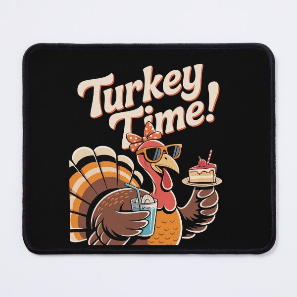 Item preview, Turkey Drinking Coffee Bow Thanksgiving Womens Turkey Day designed and sold by MythWoot.