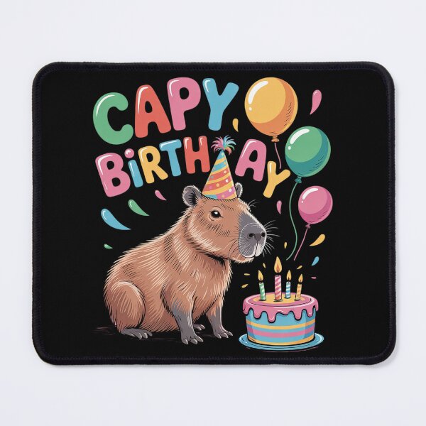 Item preview, Capy Birthday Capybara Lover Rodent Animal Bday Party designed and sold by AquaKiev.