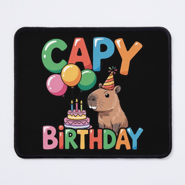 Item preview, Capy Birthday Capybara Lover Rodent Animal Bday Party3 designed and sold by AquaKiev.