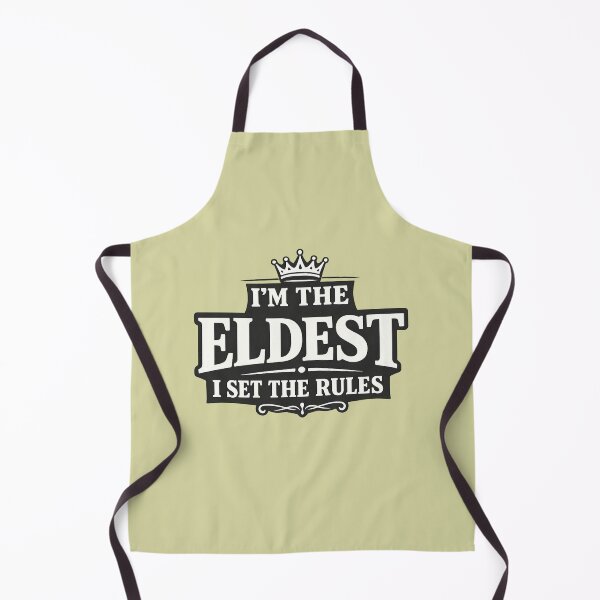 Item preview, I’m the Eldest I Set the Rules – Funny Big Sibling Quote Design designed and sold by MUKUND FASHION DESIGN.