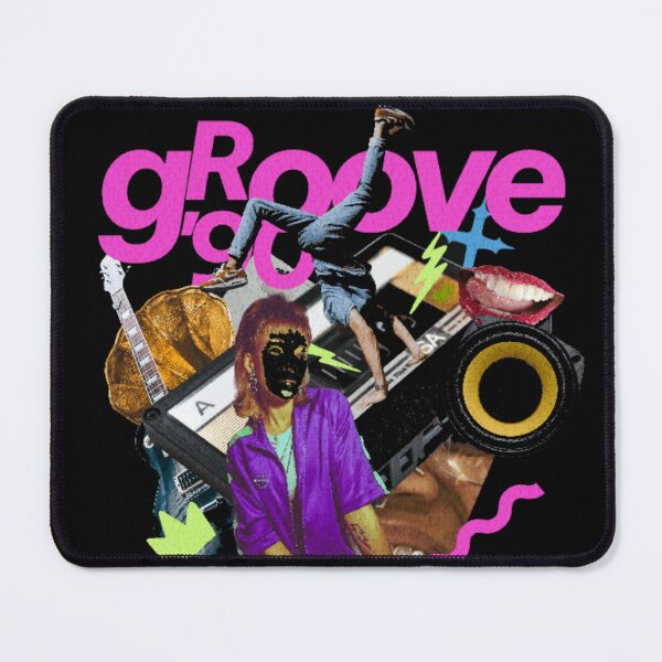 Item preview, Groove 90s Retro Collage - Vintage Vibes Streetwear designed and sold by GenZFashion000.
