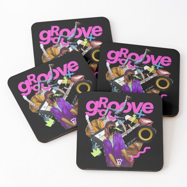 Item preview, Groove 90s Retro Collage - Vintage Vibes Streetwear designed and sold by GenZFashion000.