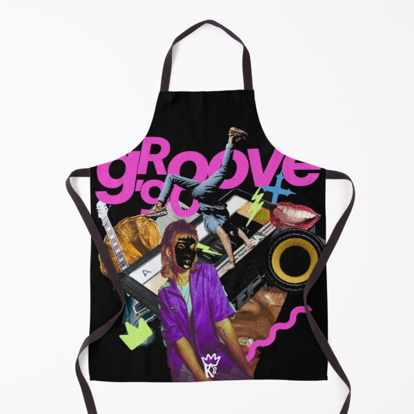 Item preview, Groove 90s Retro Collage - Vintage Vibes Streetwear designed and sold by GenZFashion000.