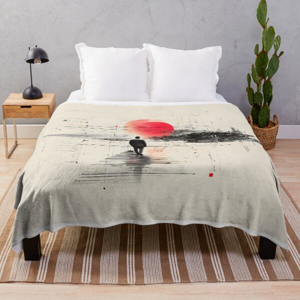 Item preview, Lunar Path | Modern Geometric Zen Art designed and sold by FlowNestStudio.
