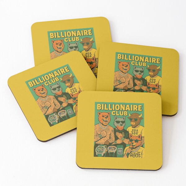 Item preview, Billionaire Club - Wall Street Animals with Hip-Hop Style designed and sold by ARTGENERATESART.