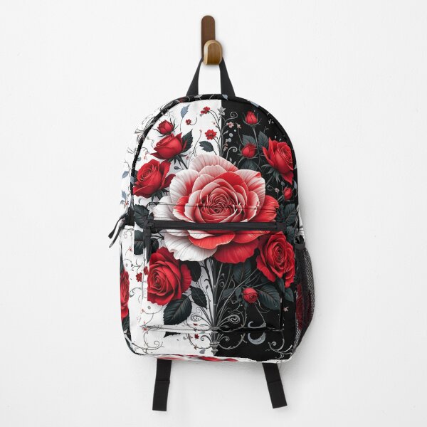 Artikelvorschau, Crimson Rose Contrast Art entworfen und verkauft von PixelVibe782.