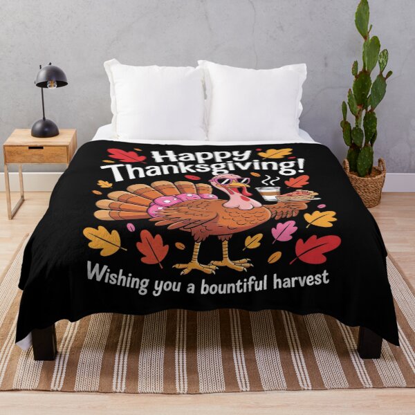 Item preview, Turkey Drinking Coffee Thanksgiving Bow Womens Turkey 1 designed and sold by MythWoot.