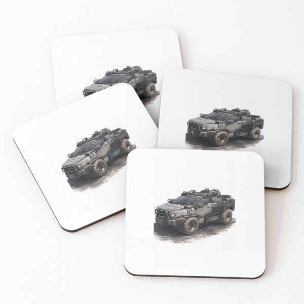 Item preview, Futuristic Military Truck designed and sold by Scottvisuals.