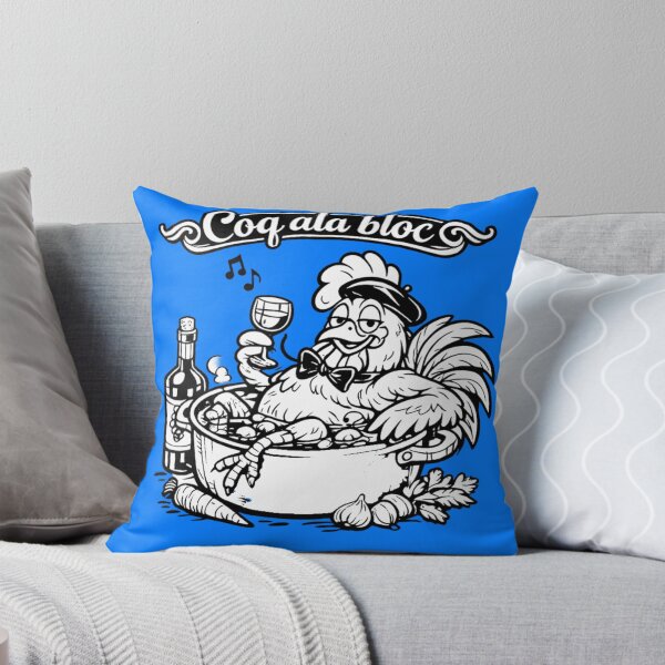 Item preview, Coq à la Bloc – French “Cock Block” Rooster (Pub Night Humor) designed and sold by shaynetwright.
