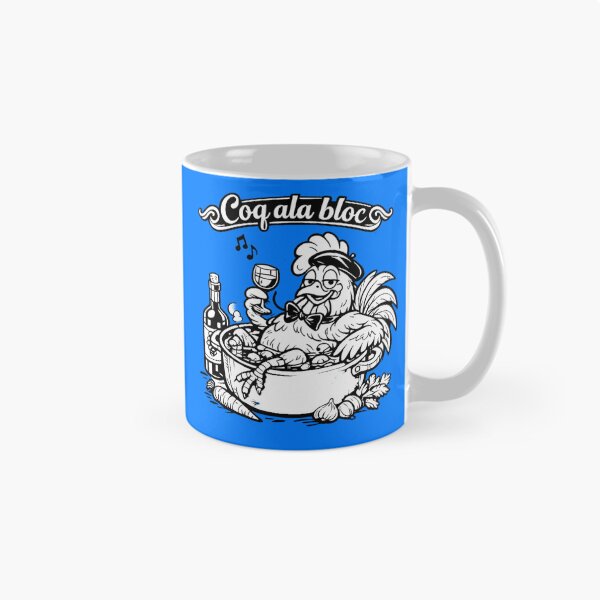 Item preview, Coq à la Bloc – French “Cock Block” Rooster (Pub Night Humor) designed and sold by shaynetwright.