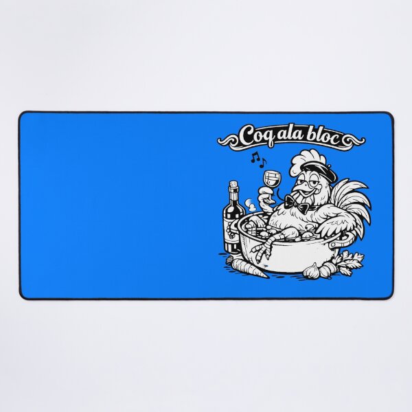 Item preview, Coq à la Bloc – French “Cock Block” Rooster (Pub Night Humor) designed and sold by shaynetwright.