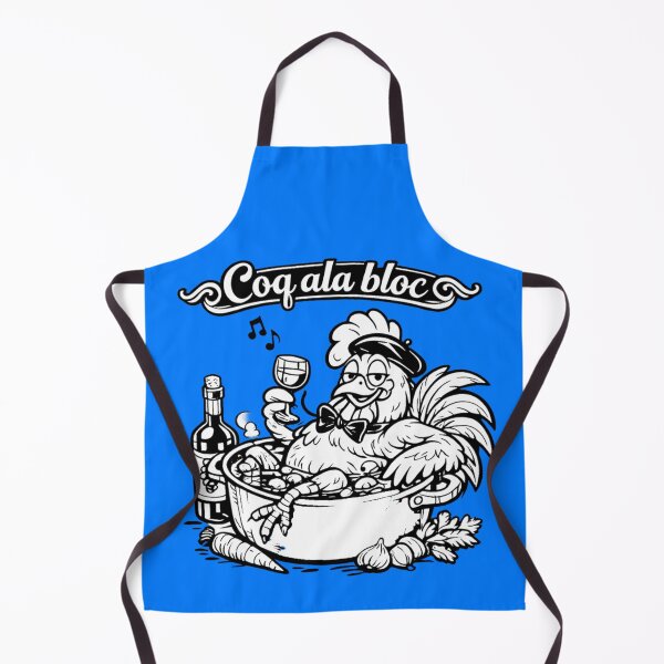 Item preview, Coq à la Bloc – French “Cock Block” Rooster (Pub Night Humor) designed and sold by shaynetwright.