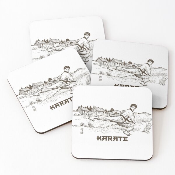 Item preview, Karate – Traditional Flying Side Kick Countryside designed and sold by SearsCreative.