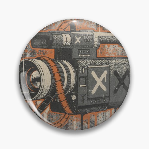 Item preview, Vintage Video Camera Graphic Tee - Retro 90s Street Art Style - Uncut Capturing Chaos Film Aesthetic Illustration designed and sold by seven things shop.