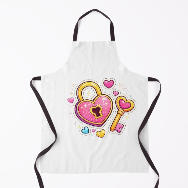 Item preview, Heart Lock & Key Love Sticker | Cute Valentine Couple Gift designed and sold by VibeStickerCo.