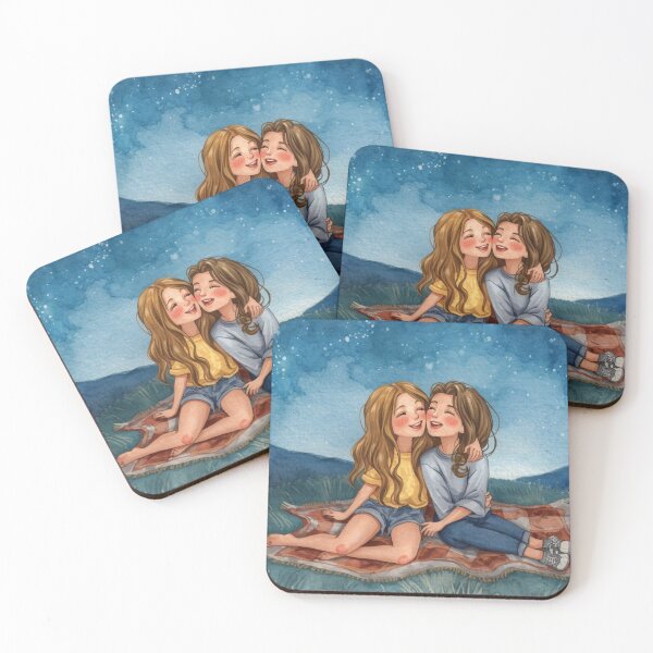 Item preview, Best friends starry nights designed and sold by Anisha  Vaz.