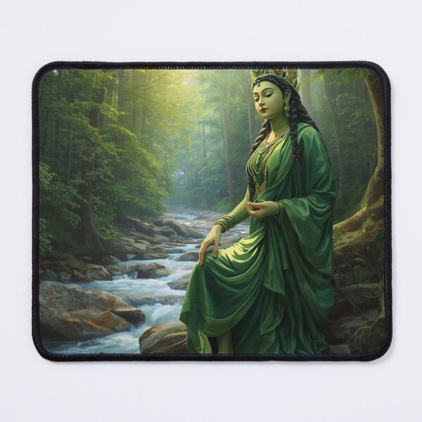 Item preview, Green Tara of the forest designed and sold by katefo.