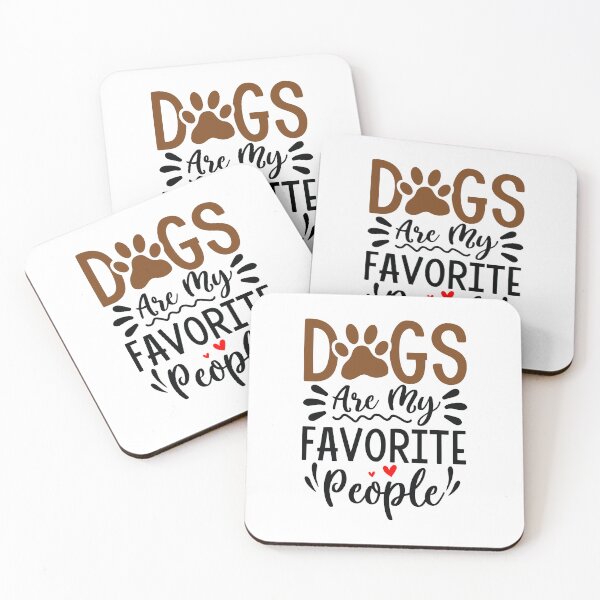Item preview, Dogs Are My Favorite People designed and sold by the-craft-shop.