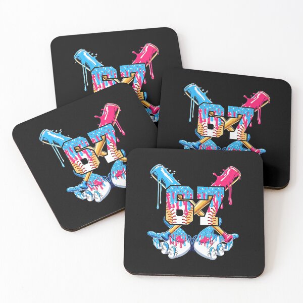 Item preview, 67 Baseball Drip Birthday Graphic designed and sold by miaa-artistshop.
