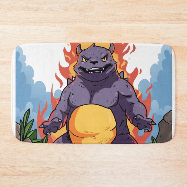 Item preview, Fire Beast Monster Illustration designed and sold by StreetVibe-IND.