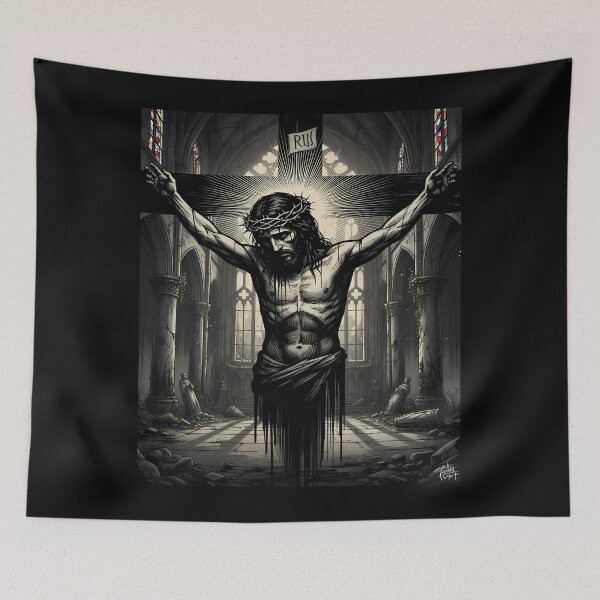 Item preview, Jesus Christ on the Cross designed and sold by 7She.
