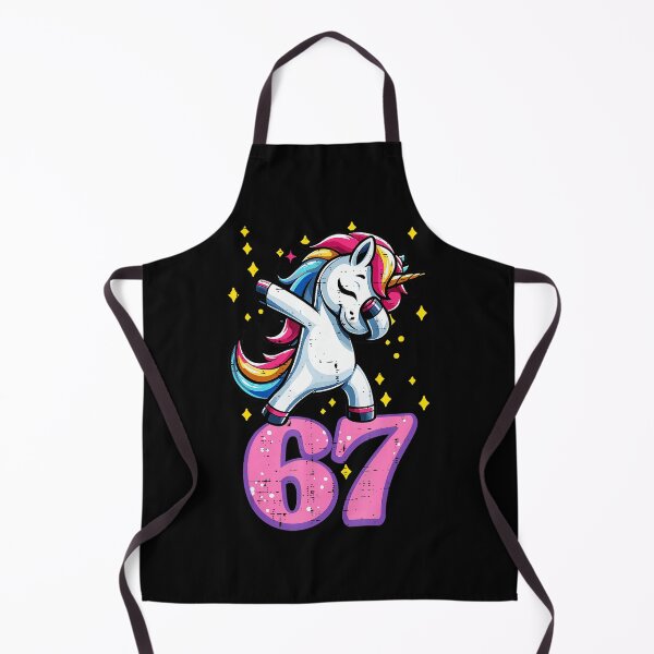Item preview, 67 Unicorn Funny Meme Dabbing Cartoon Style designed and sold by gladysenglish.