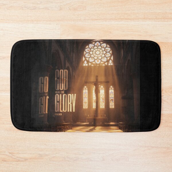 Item preview, Church Interior with Crucifix and Light designed and sold by 7She.