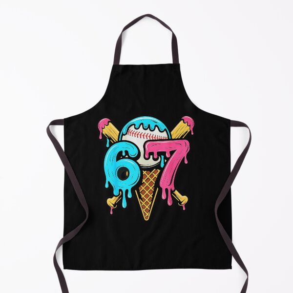 Item preview, 67 Baseball Ice Cream Drip Graphic designed and sold by miaa-artistshop.