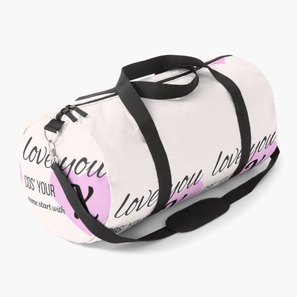 Item preview, Love You Cos Your Name Starts With X Initial Monogram designed and sold by Nordic Echo.