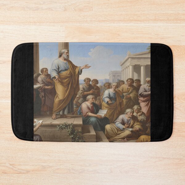 Item preview, St. Paul Preaching in Athens painting designed and sold by 7She.