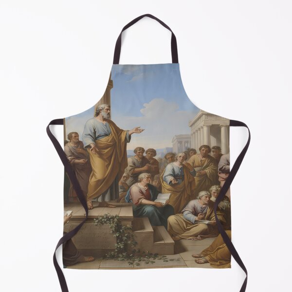 Item preview, St. Paul Preaching in Athens painting designed and sold by 7She.
