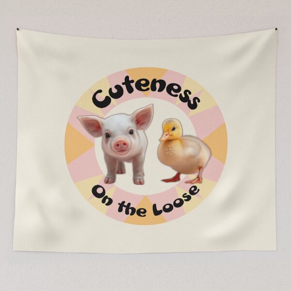 Item preview, Cuteness on the Loose Animal Friendships designed and sold by Sachie's Studio.